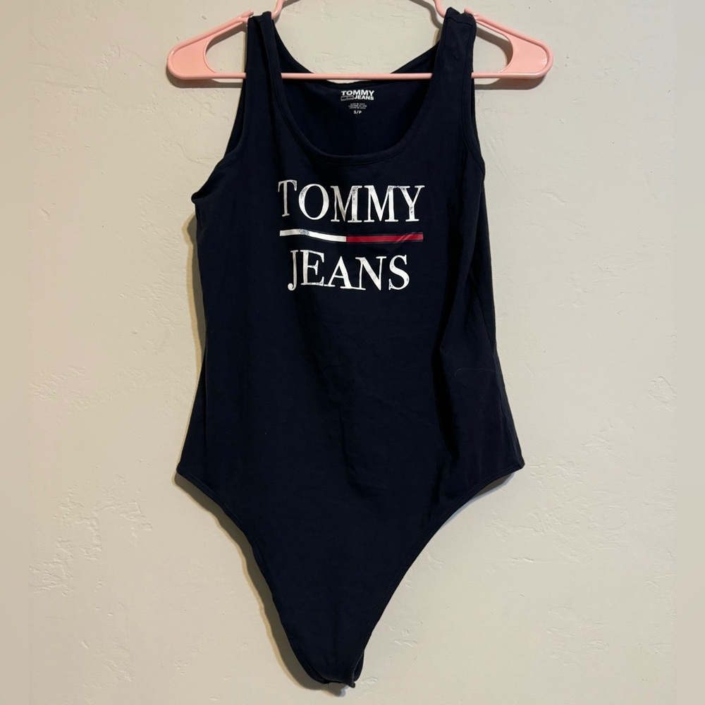 Tommy Jeans Navy Blue Tank Top Bodysuit (S)